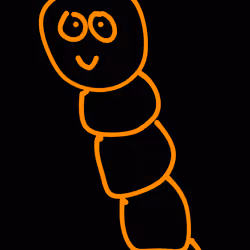 very nice earth worm