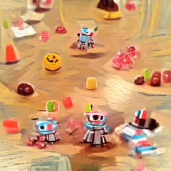 Tiny Happy Candy Kids - gumdrop badmitten