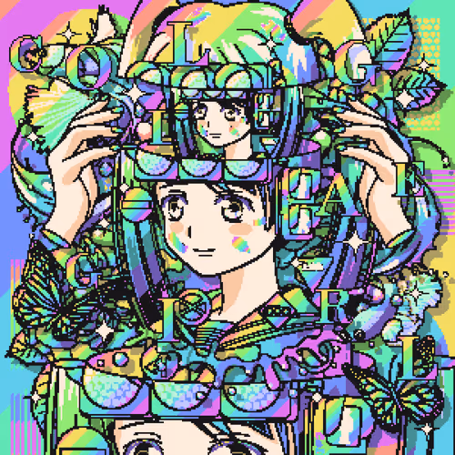 Crypto Girl Collage #100