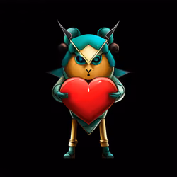 Bee-autiful Romantic Heart