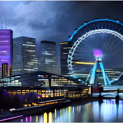 London City - Cyberpunk  RARE