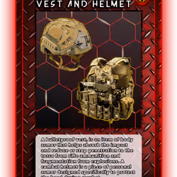 Vest and Helmet