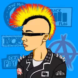 MOHAWK PUNK 