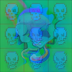 CryptoSkulls #1970 (AI Mutation) 