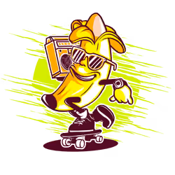 80s Banana