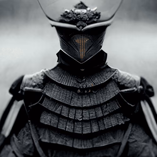 Black Armored Samurai