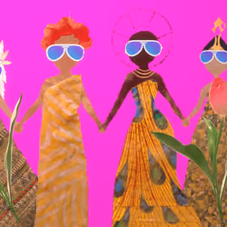 Future So Bright Shaded Queens Dark Pink
