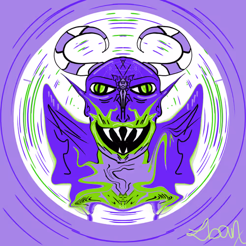 The Purple and Green Specimen