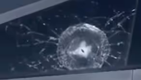 CyberTruckBrokenGlass