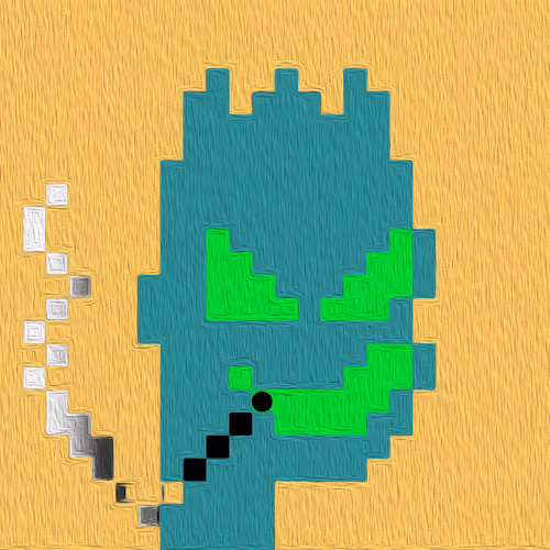 CryptoScritcho 007 (Special Oil Paint Edition)