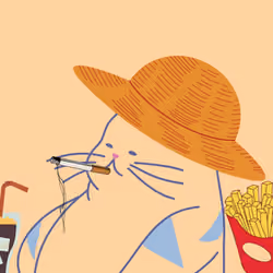 Smokin Cat