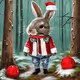 cristmas rabbit#135