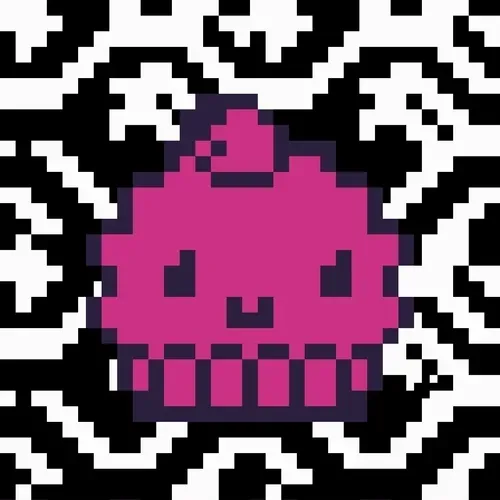 #966 Pixel Cupcake - Ultra Rare