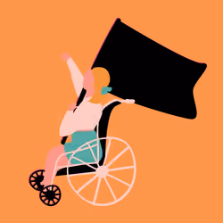girl with wheelchair