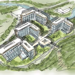 Rabbit's home conceptual design drawing#3