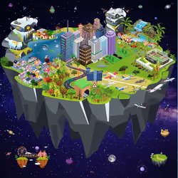 Mine Mind Metaverse City #1