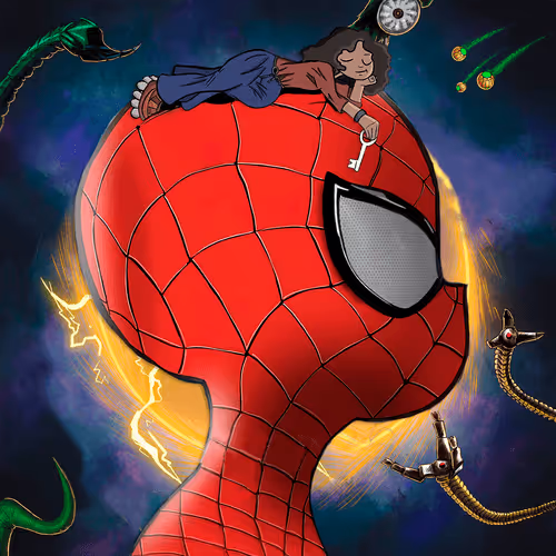 Love#45 Spider man&MJ