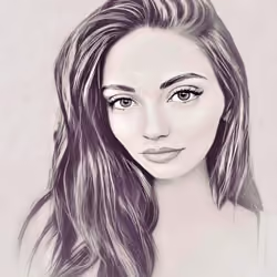 smiling look
