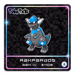 PXL RAMPARDOS [PokePxls #409] [1/10]