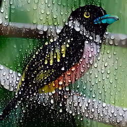 Black & Yellow Broadbill