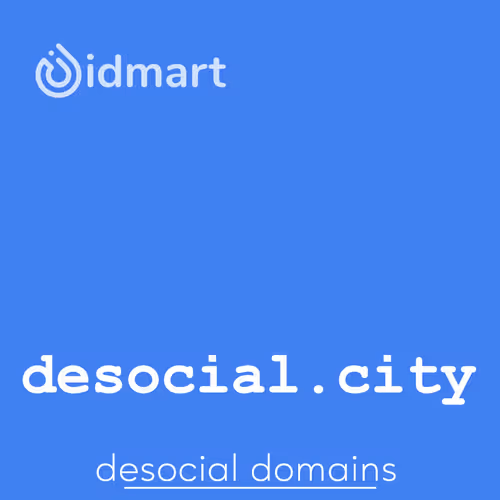DeSocial.city - 去中心化社交自治式城市，best domain for blockchain based desocial self-gov org or projects. 