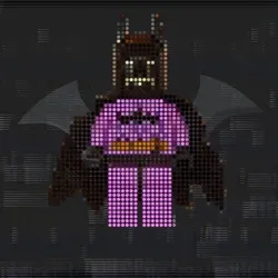 Super Dots: Bizarro Batman