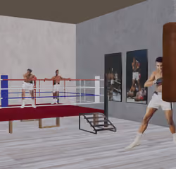 Boxing Hall Muhammad Ali #1