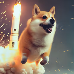 DOGE TO THE MOON 