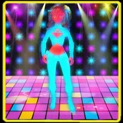 Disco Dancing Girl #3 - Full Dance Series - Busty 3d Digital Figure