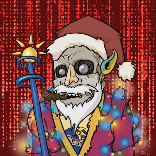 Stoned Santa Polygon #3296