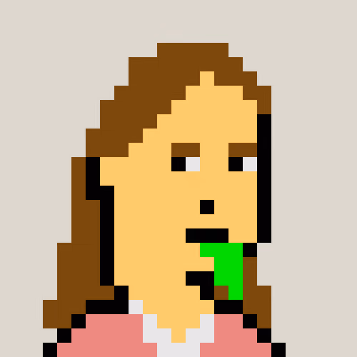 CryptoMifflins #075 Puking Pam
