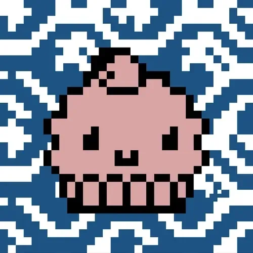 #934 Pixel Cupcake - Ultra Rare
