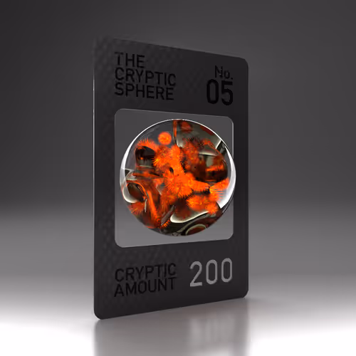The Cryptic Sphere, Animated Trading Card No. 05
