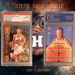 STEVE NASH ROOKIE 1/1