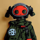 Punk Patch: 6 Dots Greeny