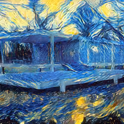The house