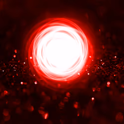 Red Neon Glowing Ballz