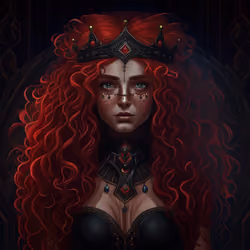 The black magic witch