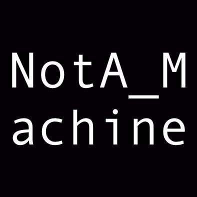 NotA_Machine Nameplate