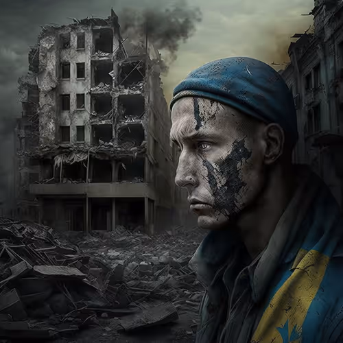 War In Ukraine Through The Eyes Of A Neural Networ