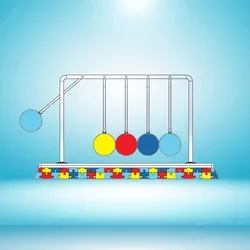 Blue Angels - Newtons cradle balance