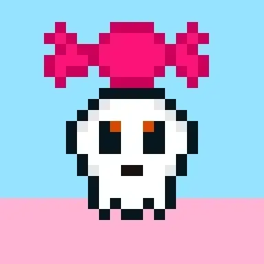 Kawaii SKULL #1955