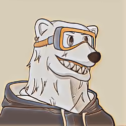 platinum polar bear #3005