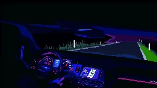 way home pixelart