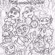 Spookies Haunted House Comic #1 Coloring Book