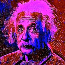 Digital Art : Albert Einstein #2