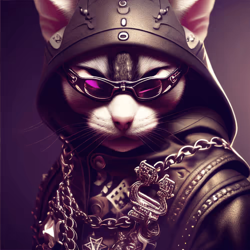 YAKUZA CAT NEKO MAFIA No.984 "KING"