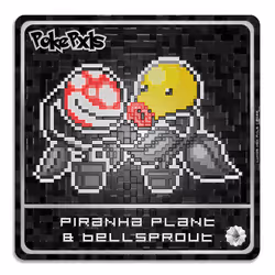 PXL METAL BELLSPROUT & PIRANHA PLANT [PokePxls #69METAL] [1/5]