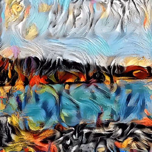 Abstract - Reflections by the Loch 1/1