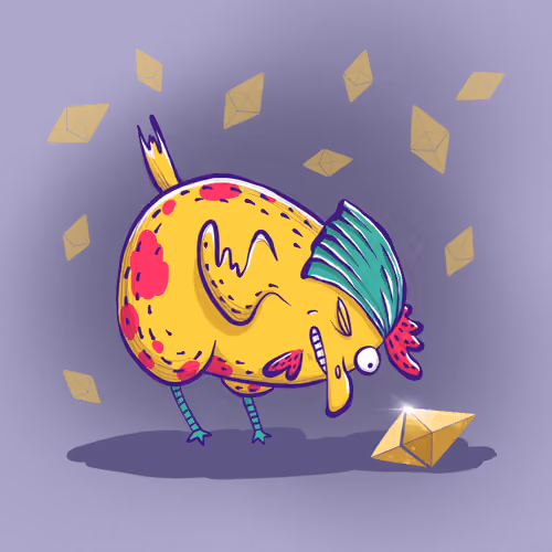 The Naughty Chick founds ETH